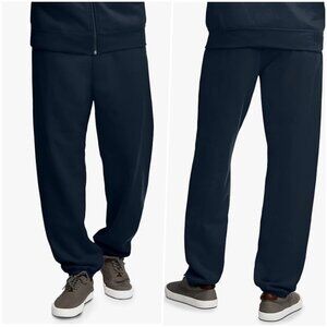 Fruit of the Loom Mens Eversoft Fleece Sweatpants Navy Blue 4 X-Large